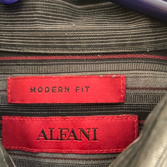 ALFANI 💰 Men’s 💰 DRESS SHIRT - Picture 2 of 2